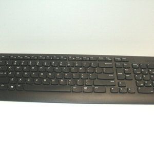 NEW Lenovo Calliope Desktop US Keyboard 00XH587 Black USB Wired SD50L21359